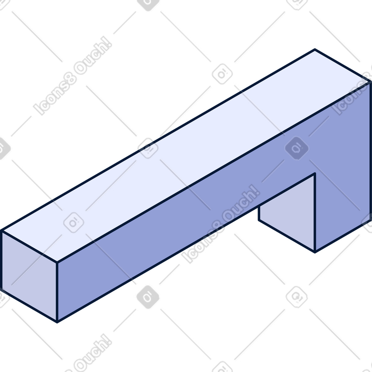 Illustration Figure abstraite dans le style Neat à télécharger aux formats PNG, SVG