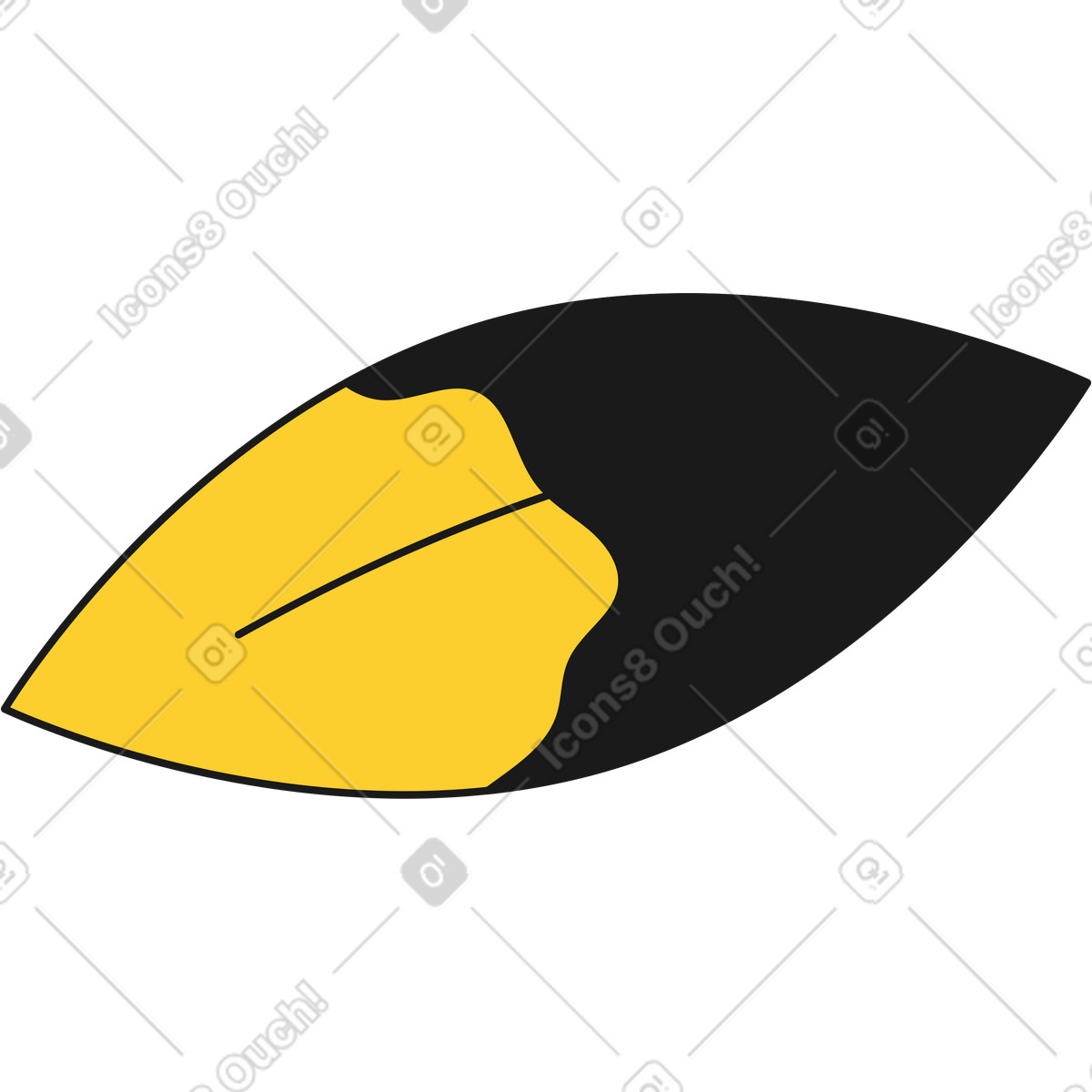 Taxi 스타일의 식물 잎 일러스트레이션 PNG, SVG 다운로드