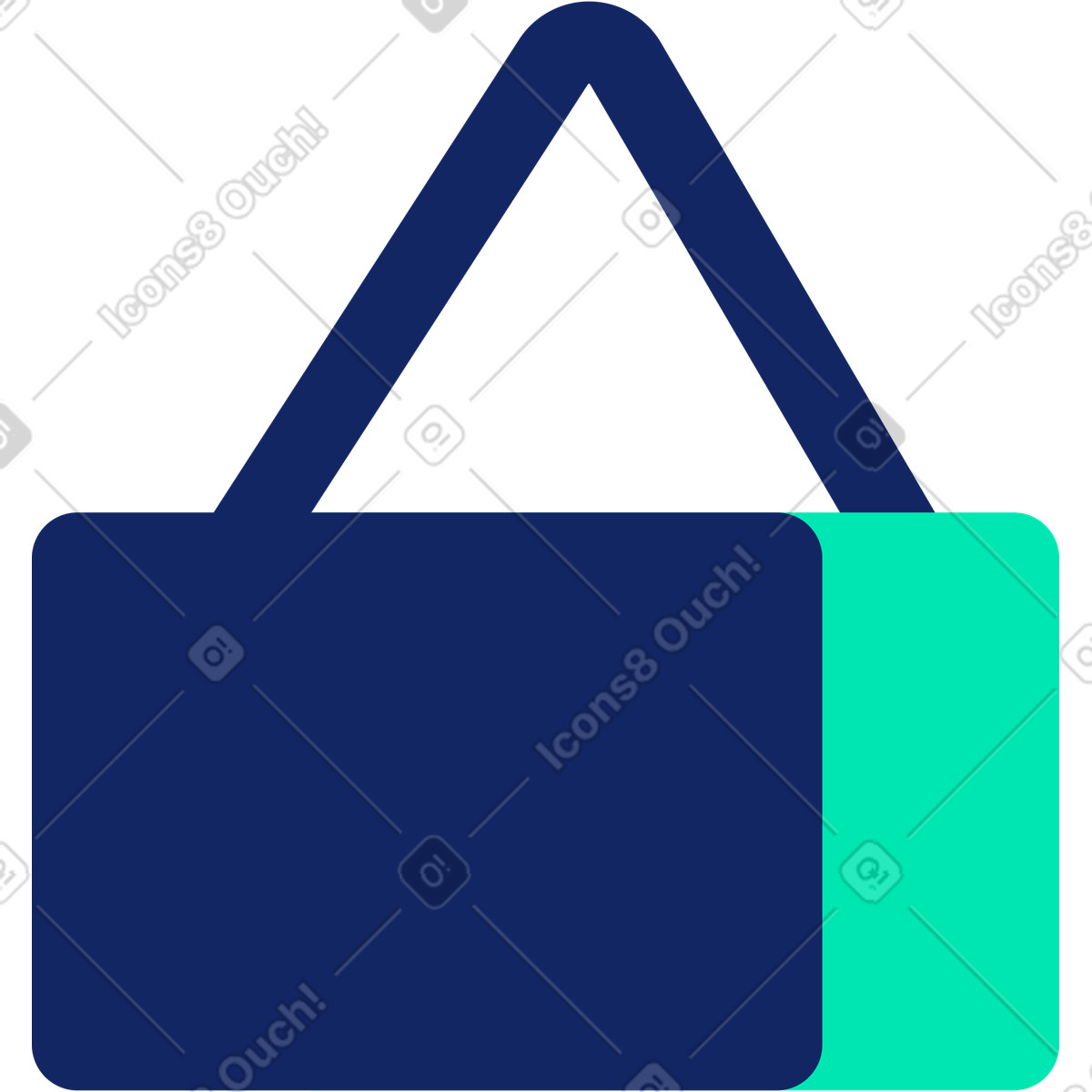 Ilustração de Delivery bag em no estilo Cyborg para baixar em PNG, SVG