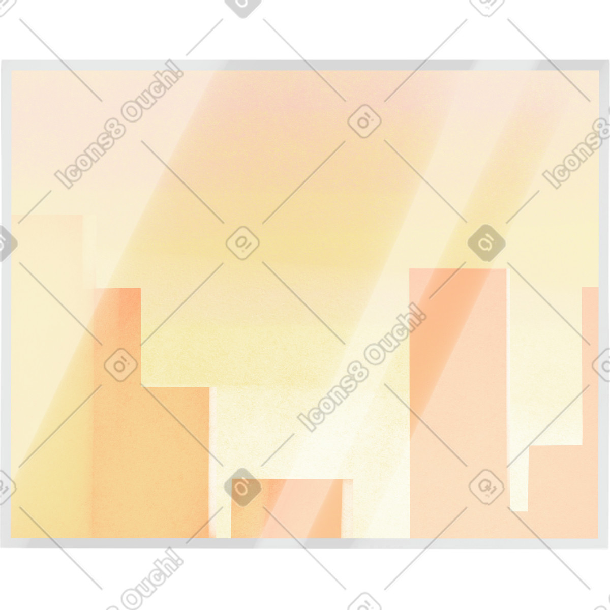 Window view of the city illustrazione in stile Shine scarica in PNG, SVG