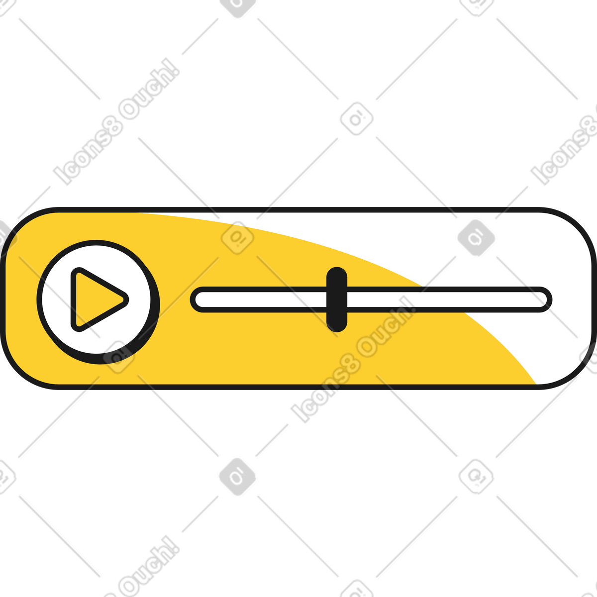 Illustration Icône de l'application musicale dans le style Taxi à télécharger aux formats PNG, SVG