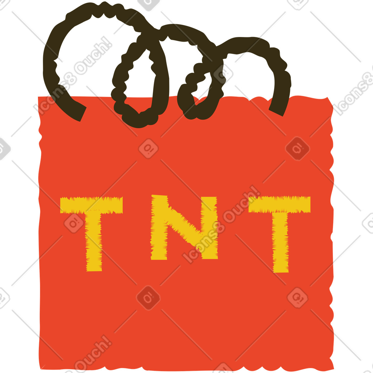 Tnt illustrazione in stile Bermuda scarica in PNG, SVG