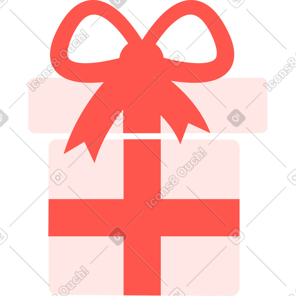Presente illustrazione in stile Kingdom scarica in PNG, SVG