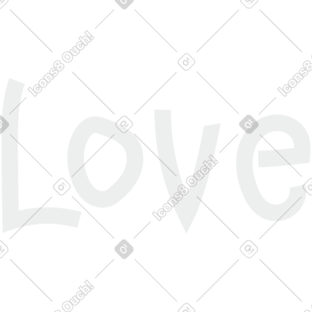 Amore illustrazione in stile Clip scarica in PNG, SVG