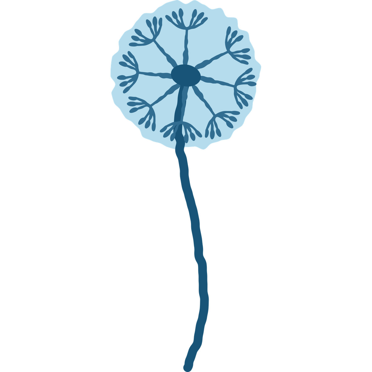 Ilustración Dandelion en estilo Cherry a descargar en PNG y SVG