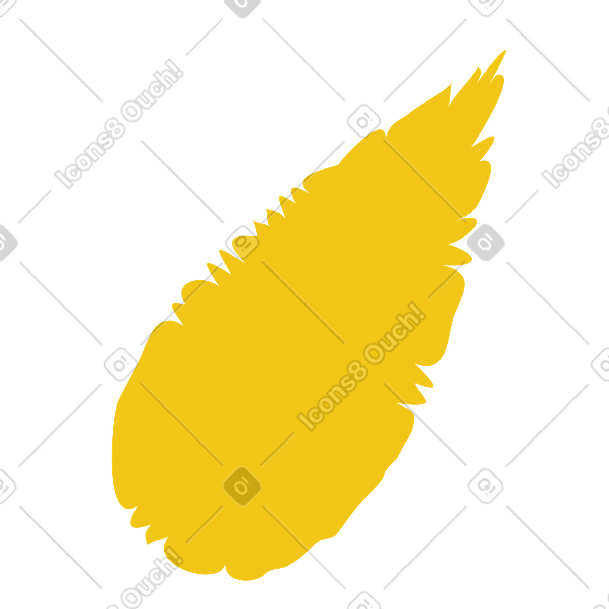 Foglia illustrazione in stile Bermuda scarica in PNG, SVG