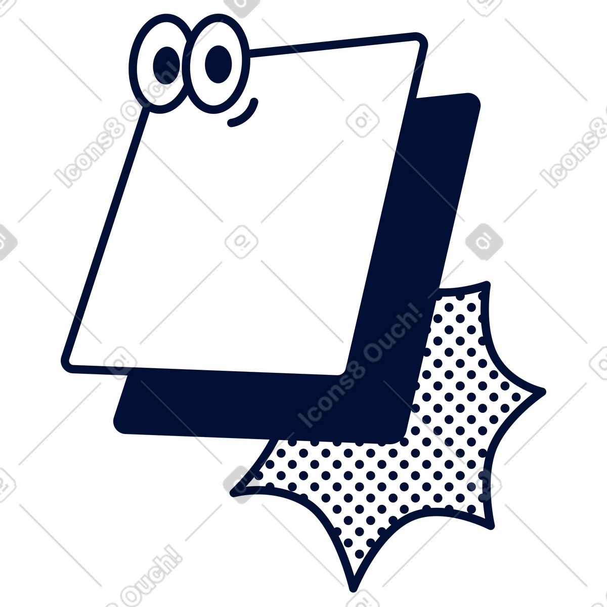 Ilustración Paneles de interfaz digital, icono copia y duplicado documento en estilo Blink a descargar en PNG SVG
