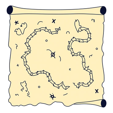 The inner ear drawn as an ancient treasure map with hidden routes