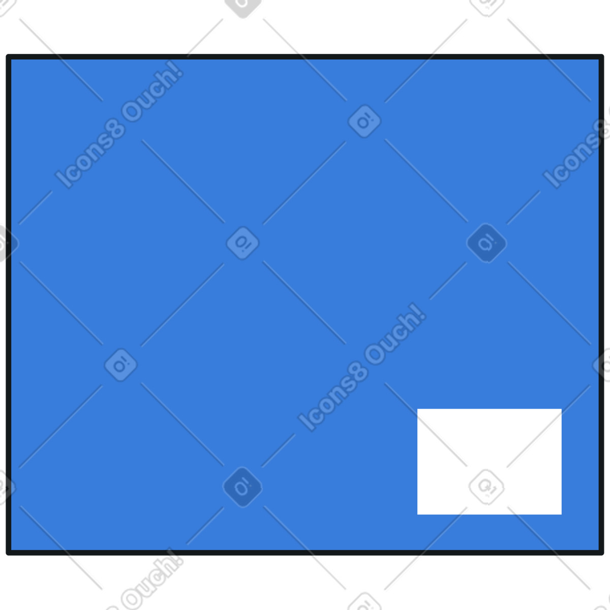 Box illustration in Midnight style download in PNG, SVG