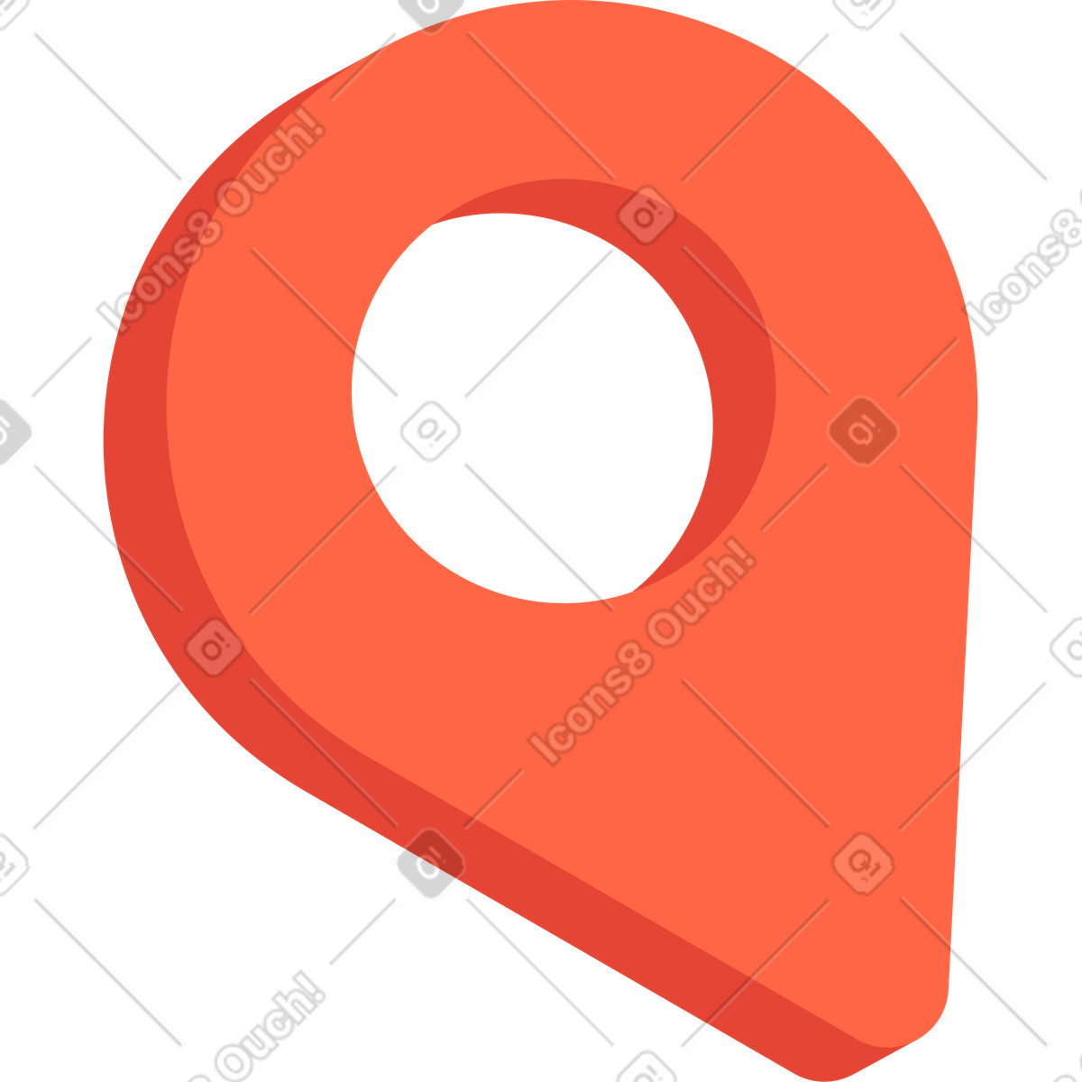 Geo-Illustration im Social-Stil als Download in PNG, SVG