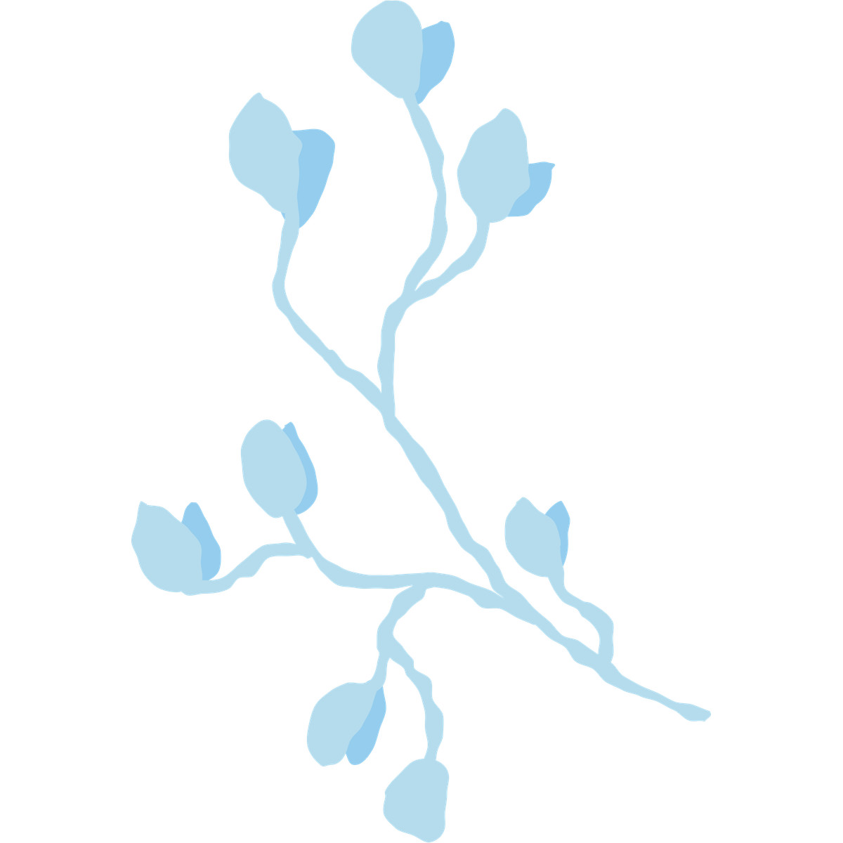 Spring flowers illustration in Cherry style download in PNG, SVG