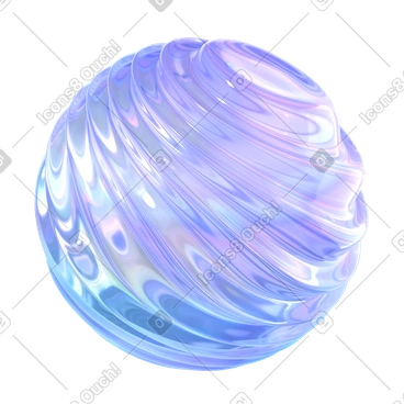 추상적인 액체 리브형 구 animated illustration in GIF, Lottie (JSON), AE