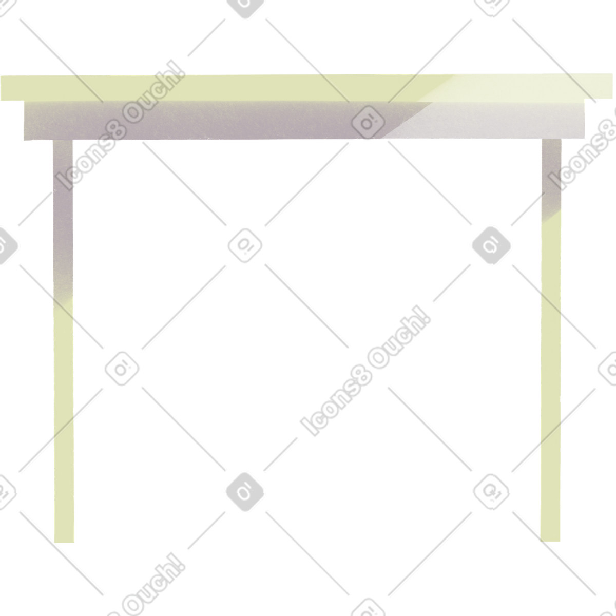 Shine 스타일의 Wooden table 일러스트레이션 PNG, SVG 다운로드