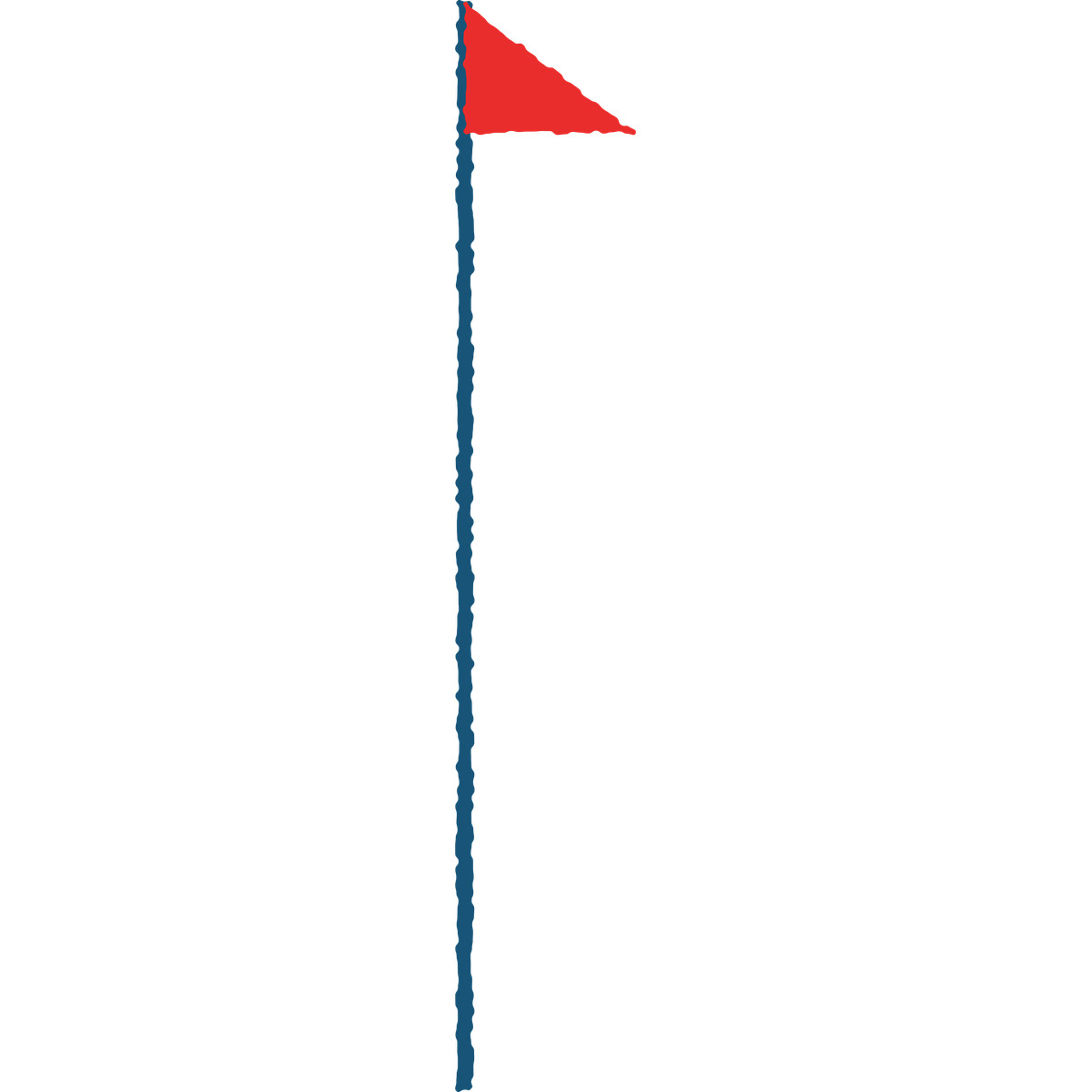 Cherry 스타일의 Golf flag 일러스트레이션 PNG, SVG 다운로드