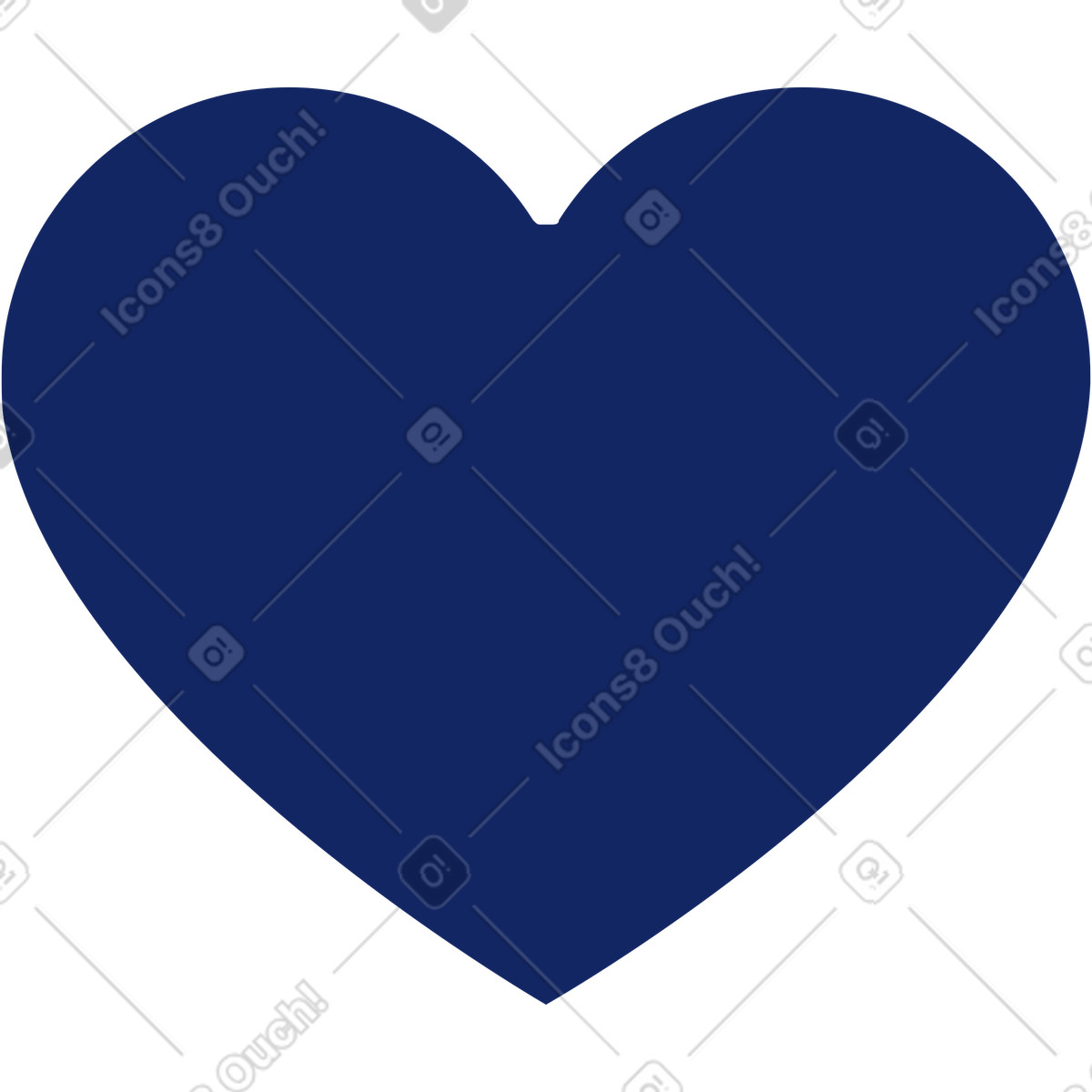 Cuore illustrazione in stile Cyborg scarica in PNG, SVG
