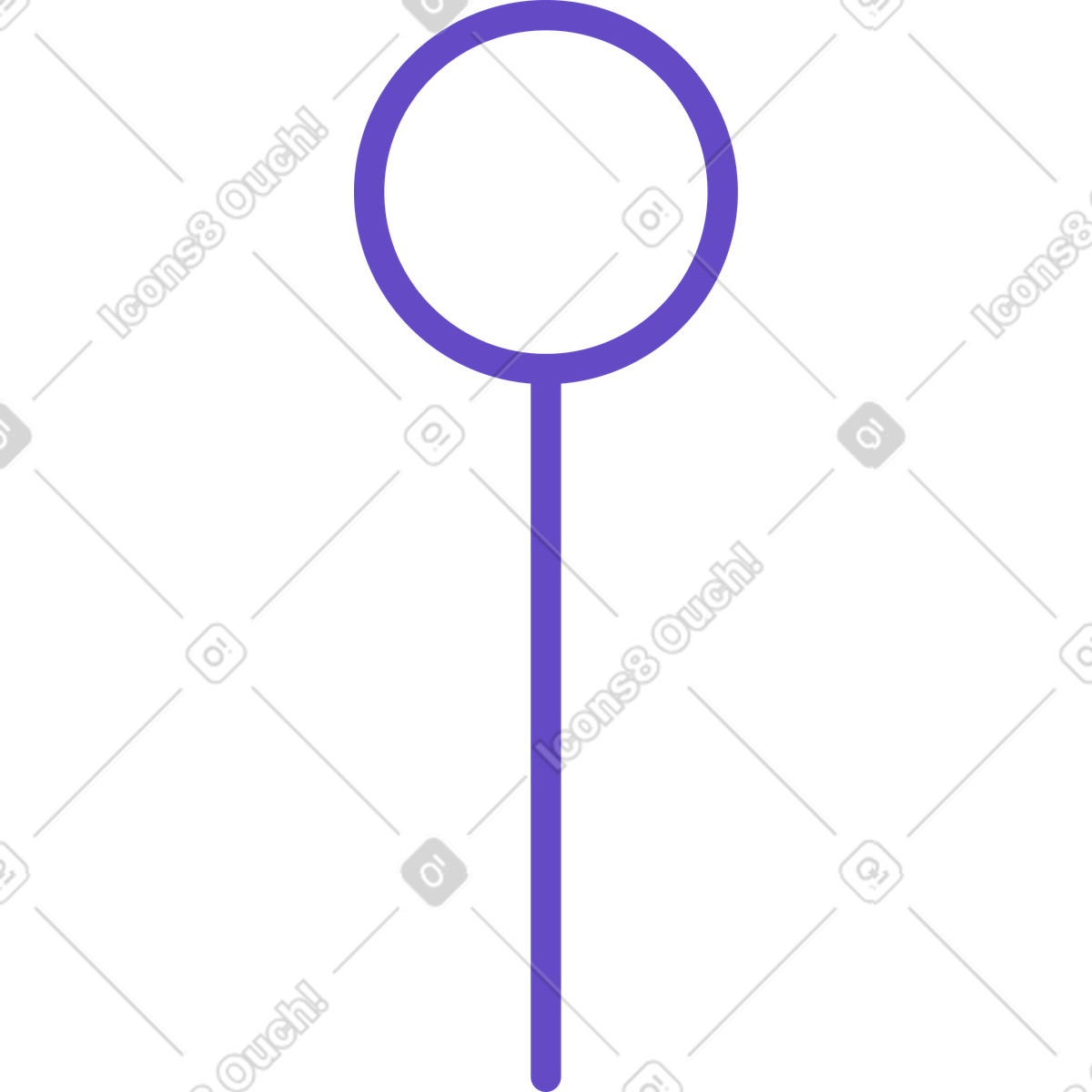 Liniendekor-Illustration im Rainbow-Stil als Download in PNG, SVG