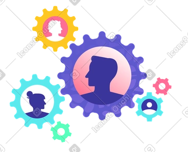 Clarté des rôles, rôles organisationnels et processus d'équipe PNG, SVG