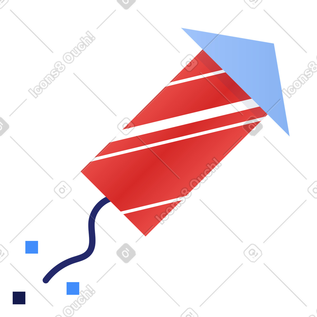 Ilustração de Fogos artifício em no estilo Clip para baixar em PNG, SVG