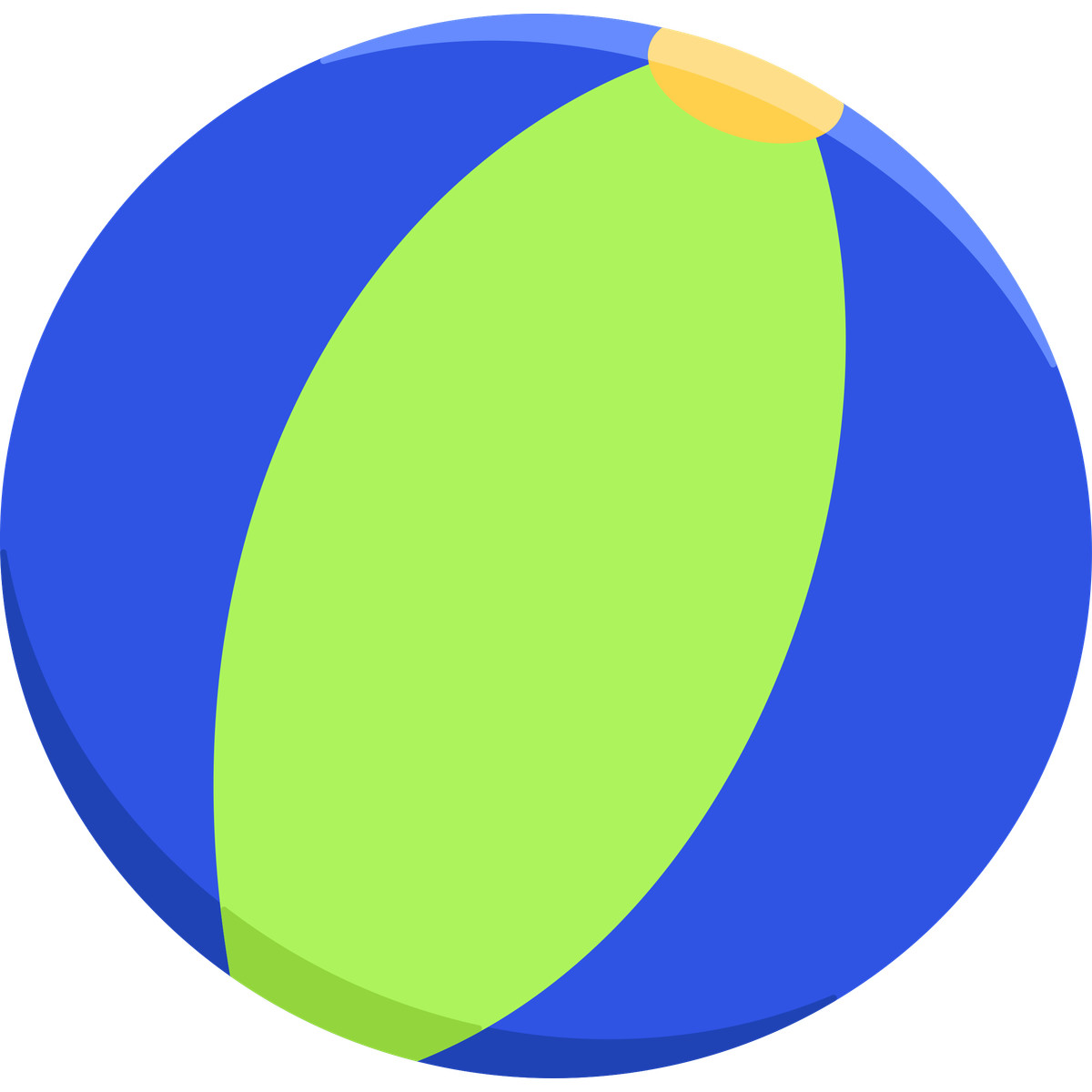 下载 Bouncy 风格的 Beach ball 插画，支持 PNG、SVG 格式