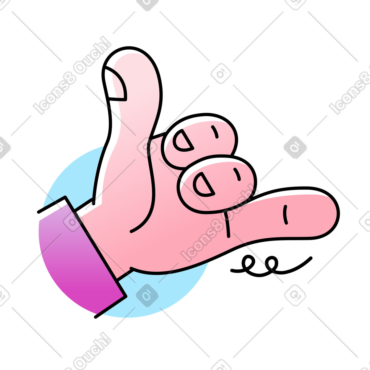 Pocus スタイルの 落ち着いて のイラストをPNG、SVG形式でダウンロード