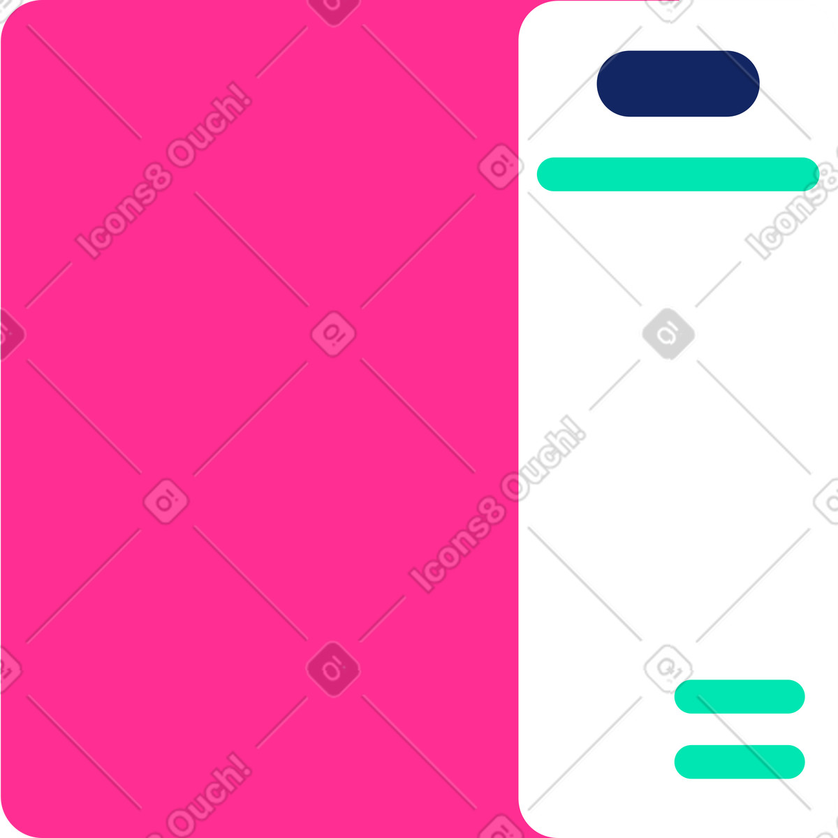 下载 Cyborg 风格的 框 插画，支持 PNG、SVG 格式
