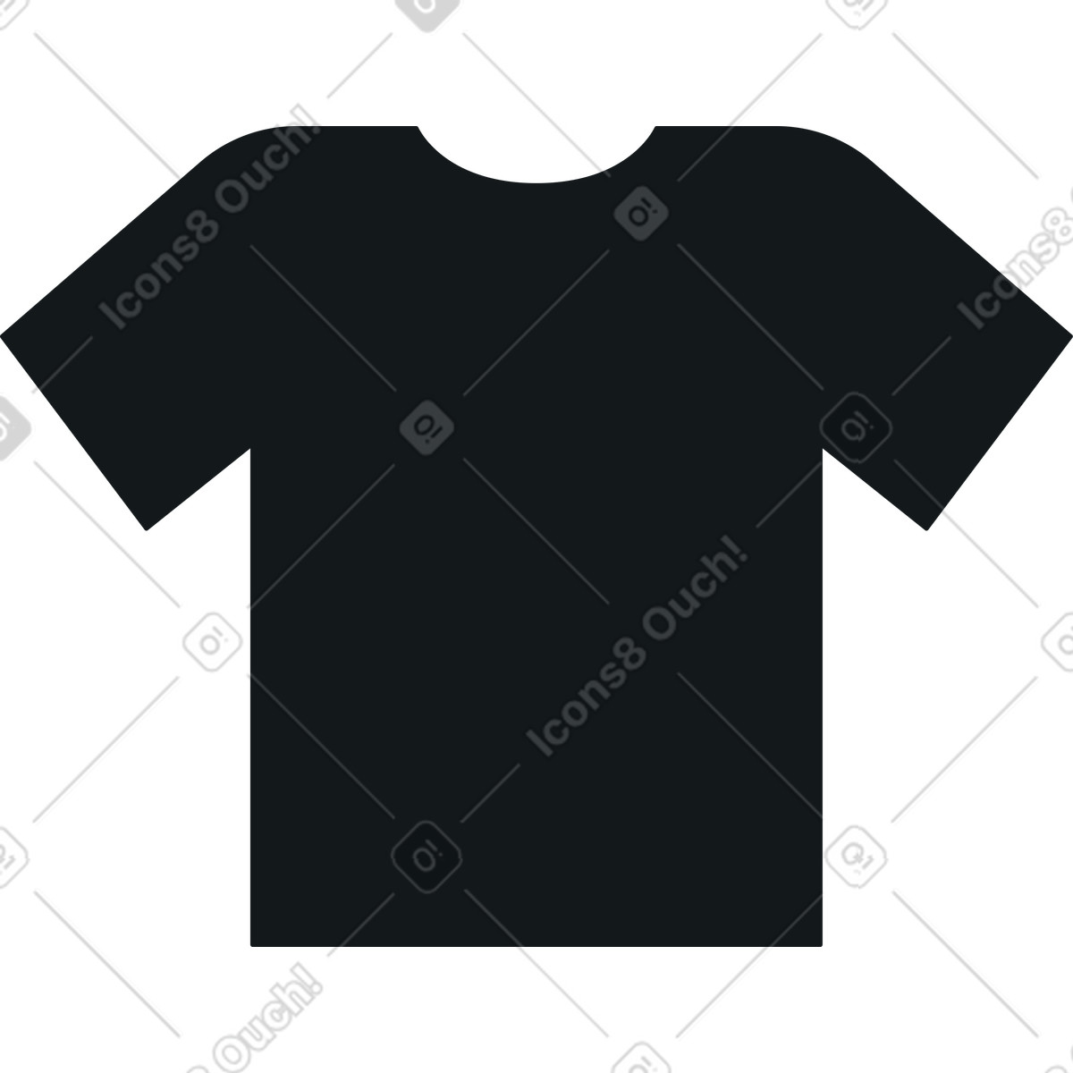 Illustration T-shirt dans le style Midnight à télécharger aux formats PNG, SVG