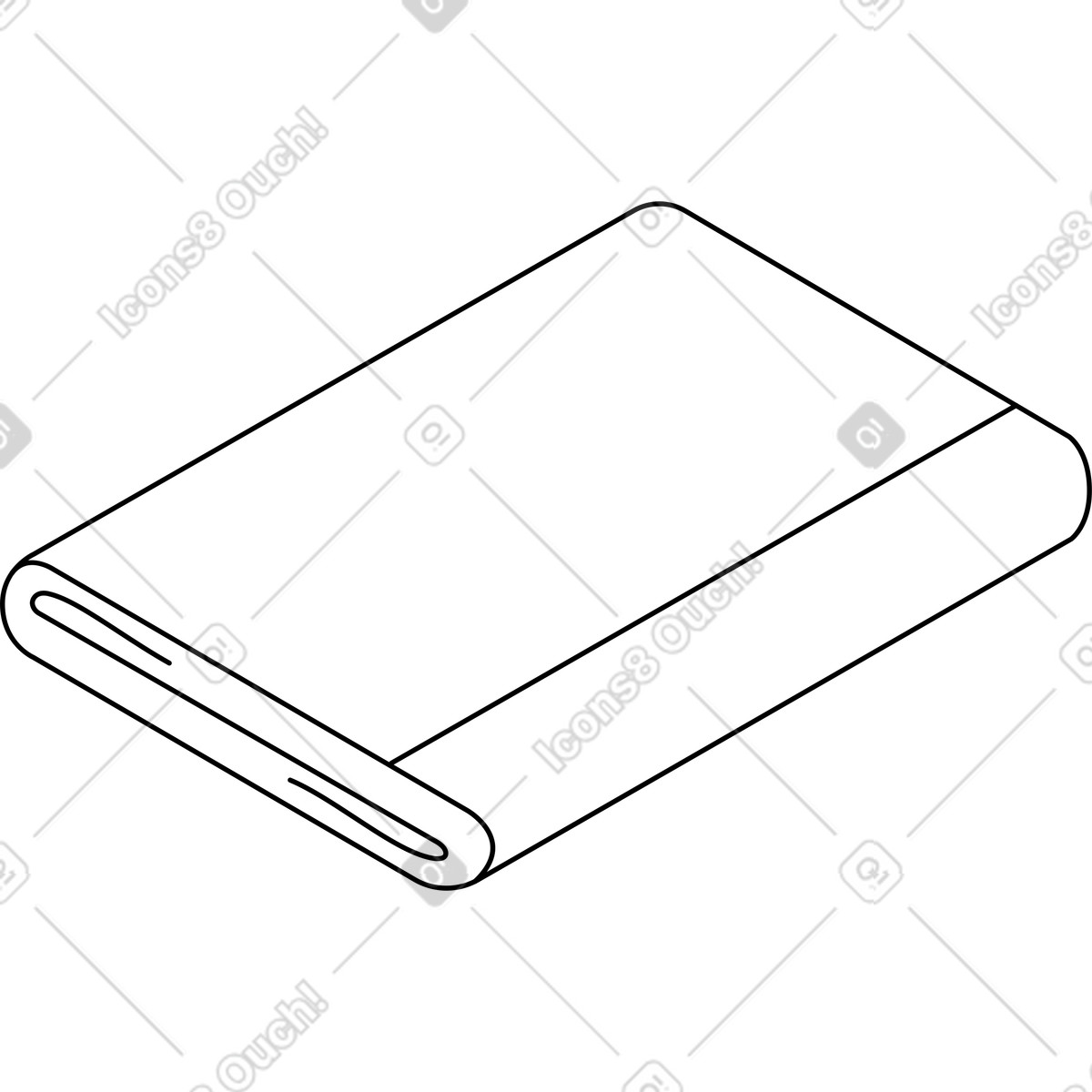 Isometric スタイルの タオル のイラストをPNG、SVG形式でダウンロード
