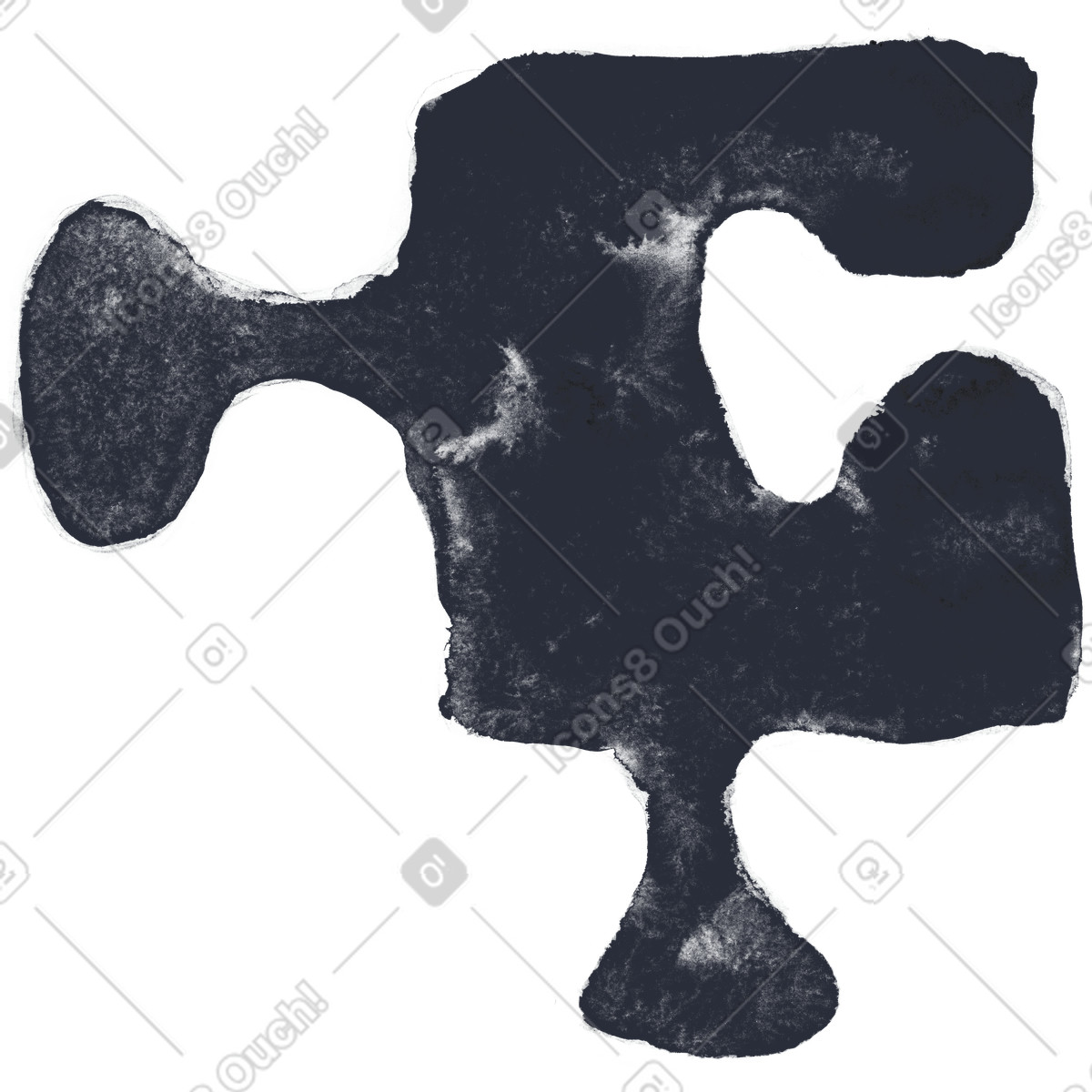 Ilustração de Enigma em no estilo Inky para baixar em PNG, SVG