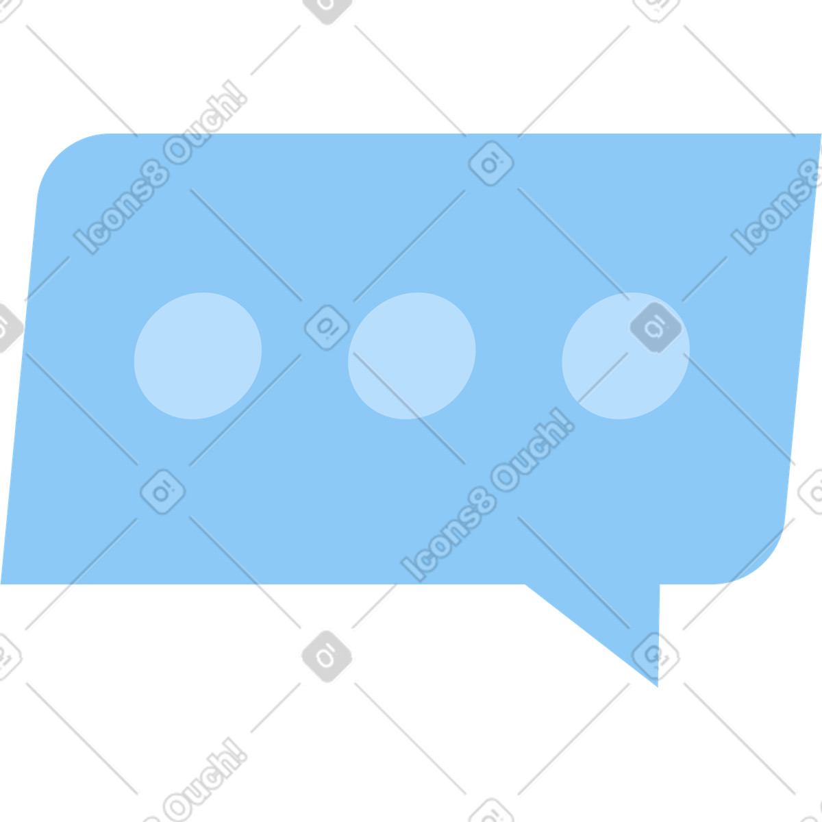 下载 Vector 风格的 打字指示器 插画，支持 PNG、SVG 格式