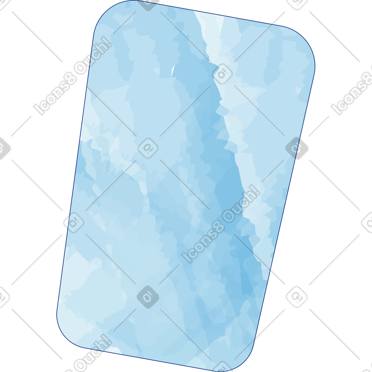 Parte posteriore del telefono illustrazione in stile Neo-Sakura scarica in PNG, SVG