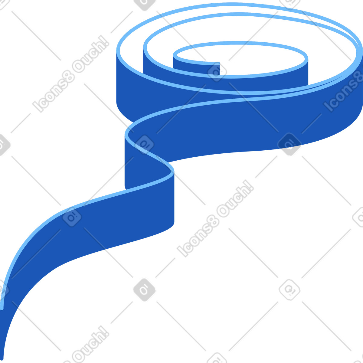 Ilustración Cinta en estilo Storyline a descargar en PNG y SVG