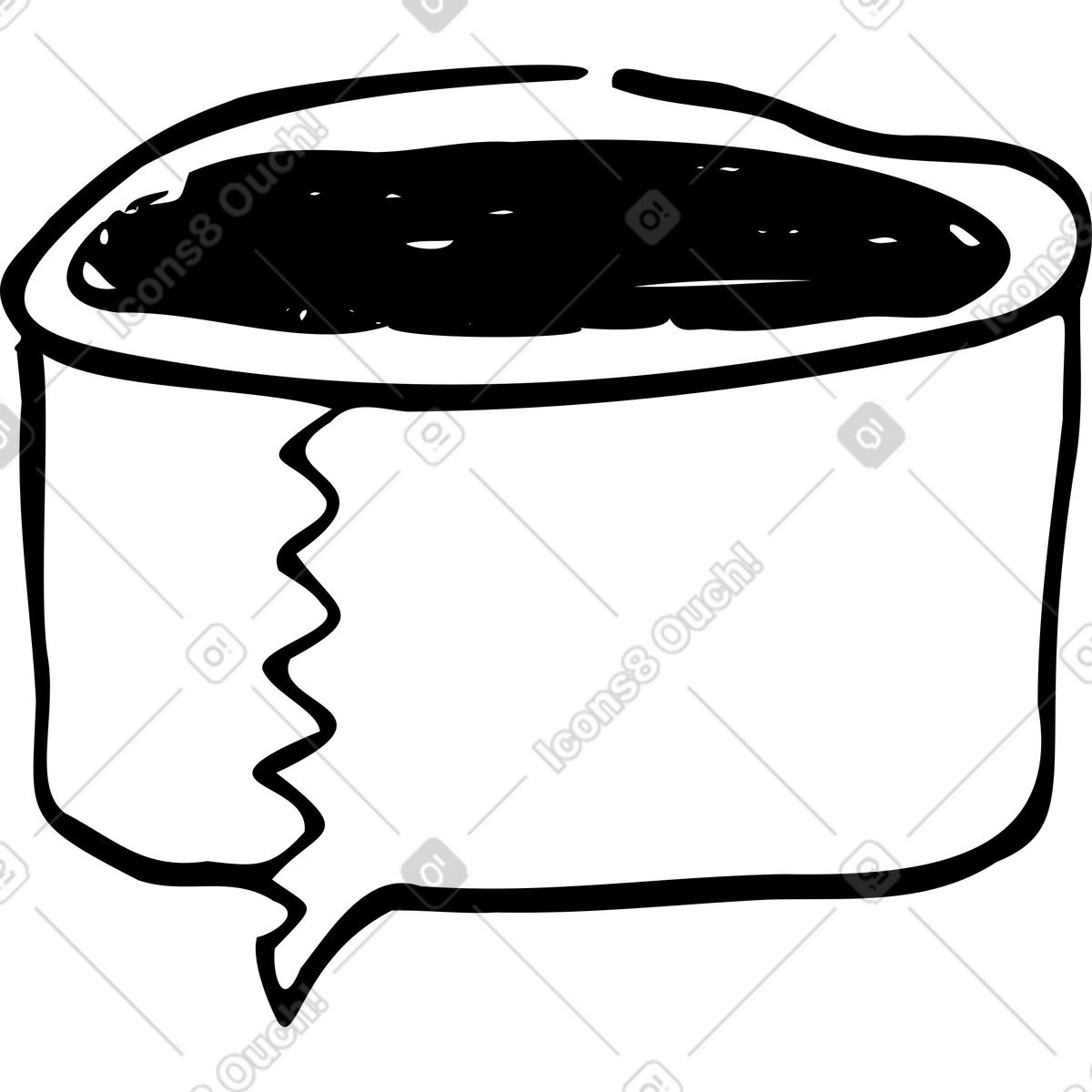 Ilustração de Fita em no estilo Marks para baixar em PNG, SVG