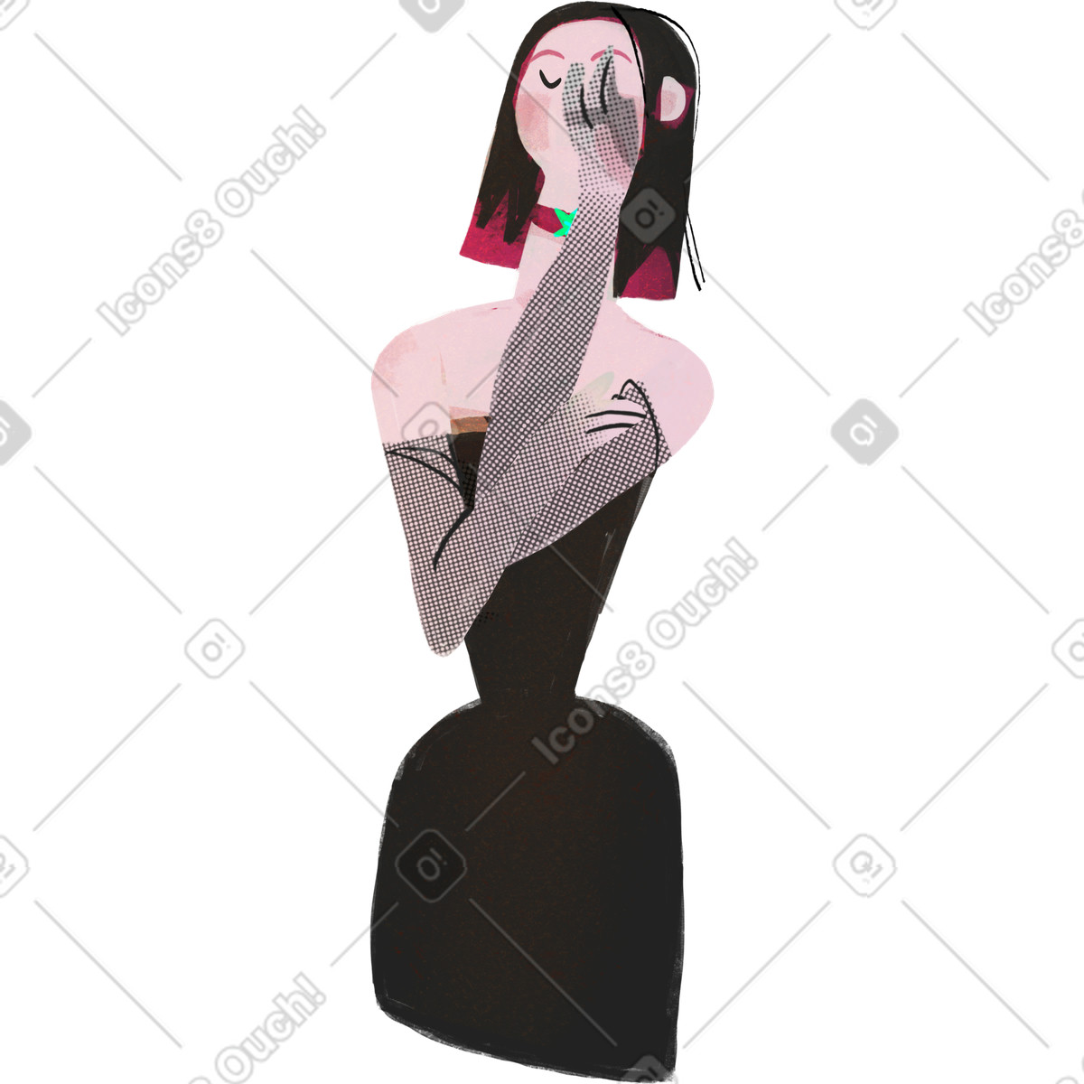 Fabulous スタイルの 夫人 のイラストをPNG、SVG形式でダウンロード