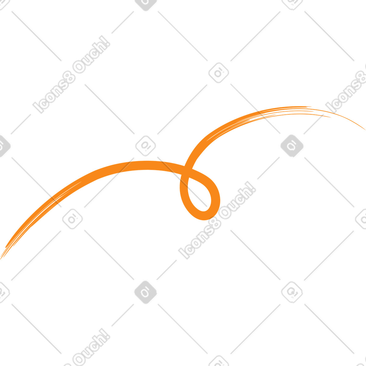 Иллюстрация Black squiggle в стиле Grain — скачать в форматах PNG, SVG