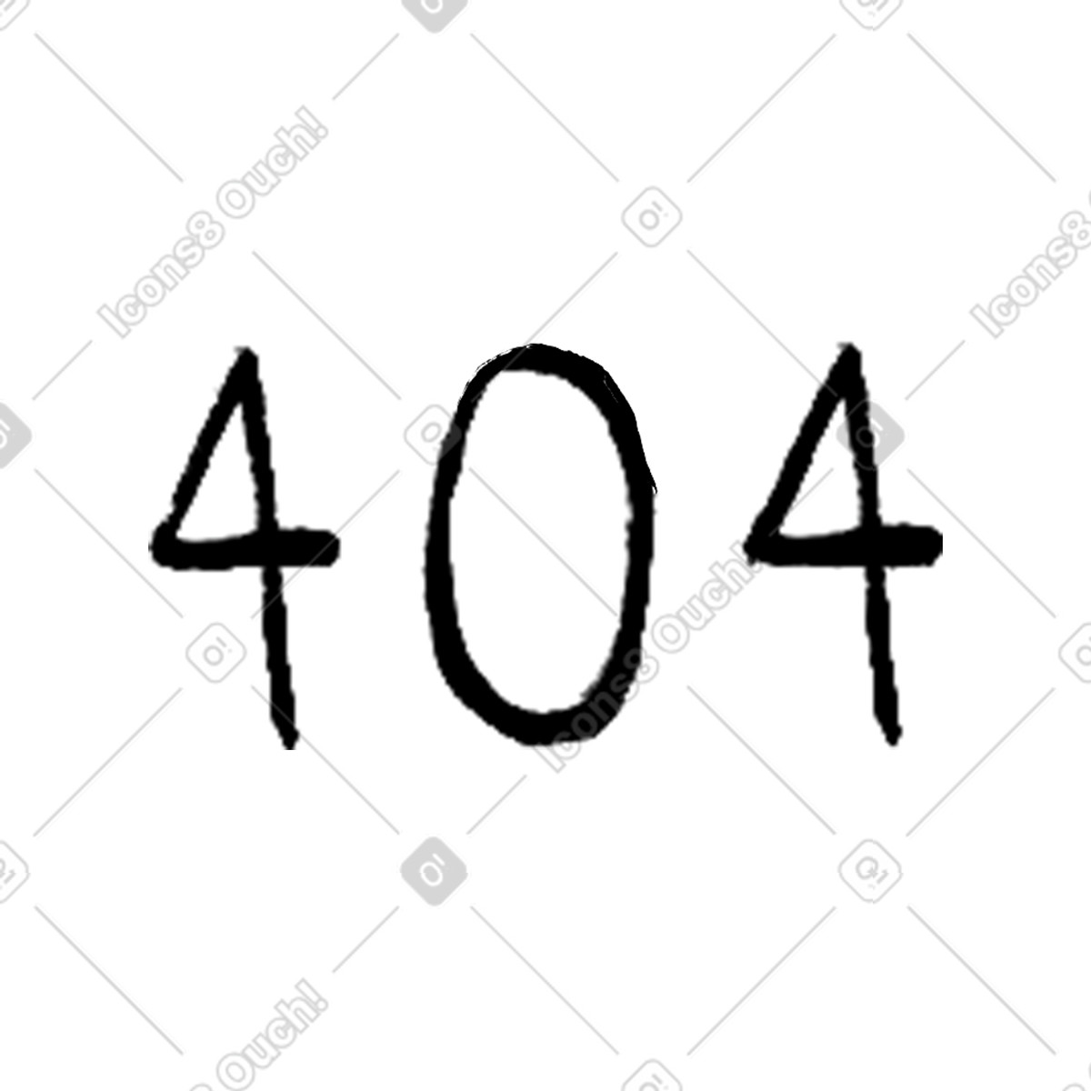 Fabulous 스타일의 404 일러스트레이션 PNG, SVG 다운로드