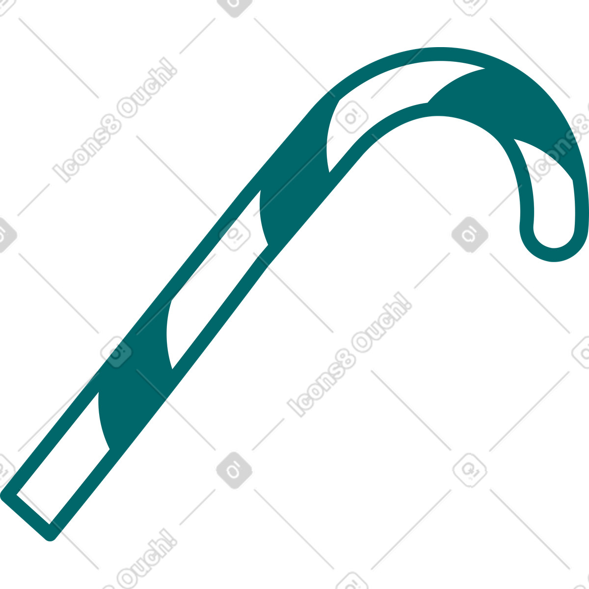 Ilustração de Bastão doces em no estilo Sammy Line para baixar em PNG, SVG