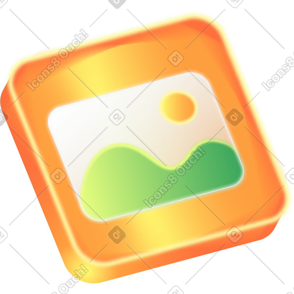 Picture sign illustration in PNG, SVG