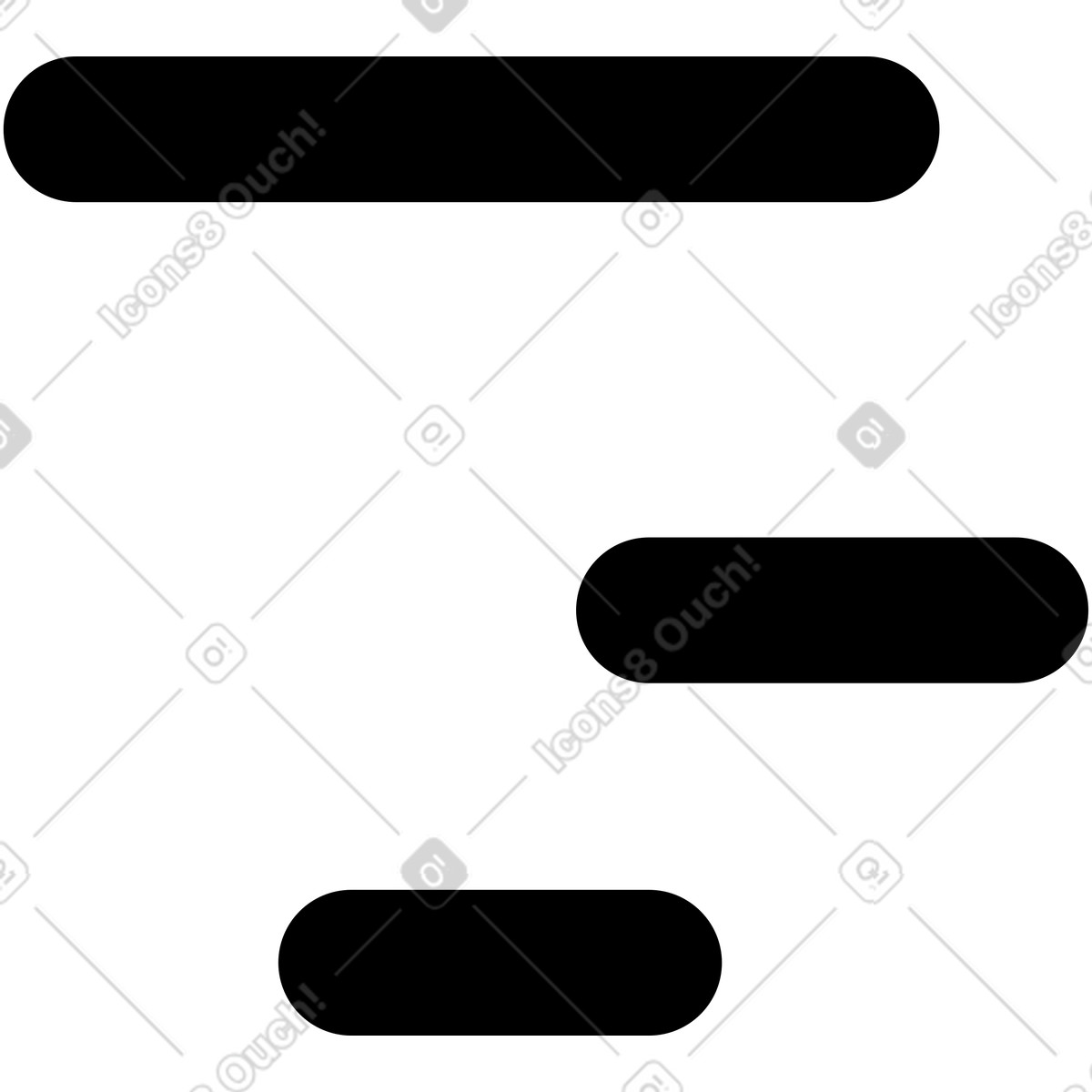 Ilustración Lines geometric wave pattern with curved parallel stripes and movement en estilo Notion Line Art a descargar en PNG y SVG