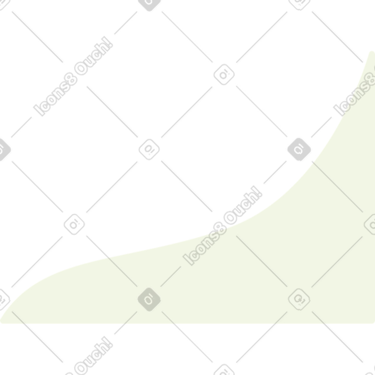 Ilustración animada Abstract light green shape en estilo a descargar en GIF, Lottie (JSON), AE