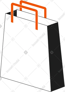 Sac de courses PNG, SVG