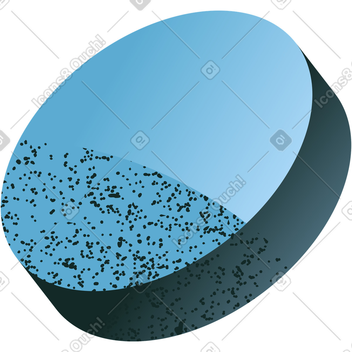 Effetto di intersezione delle monete illustrazione in stile Concept scarica in PNG, SVG