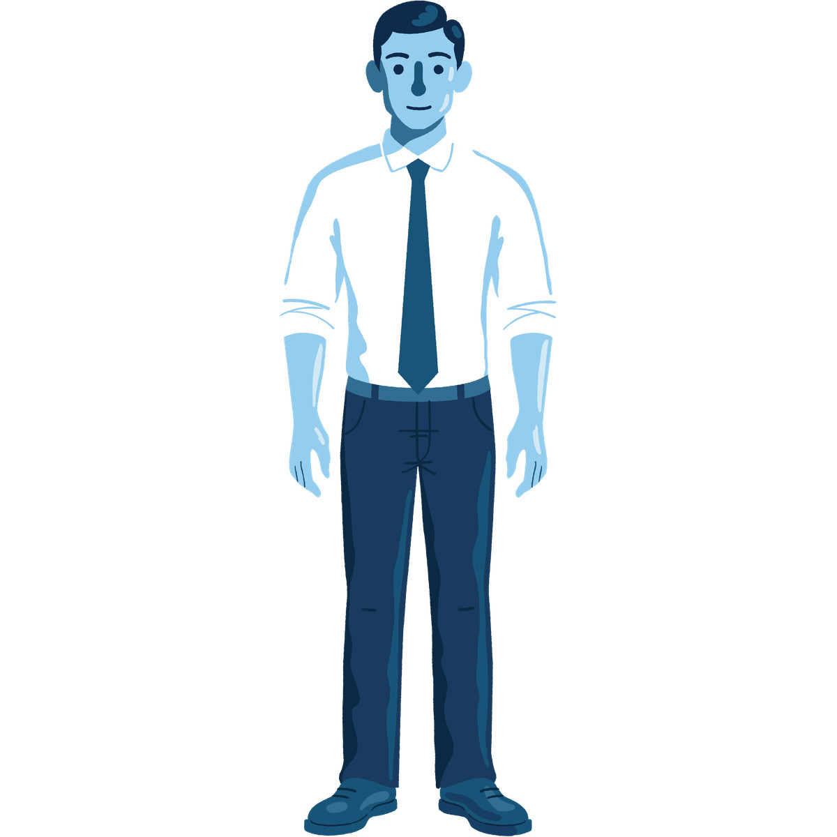 Worker illustration in Cherry style download in PNG, SVG
