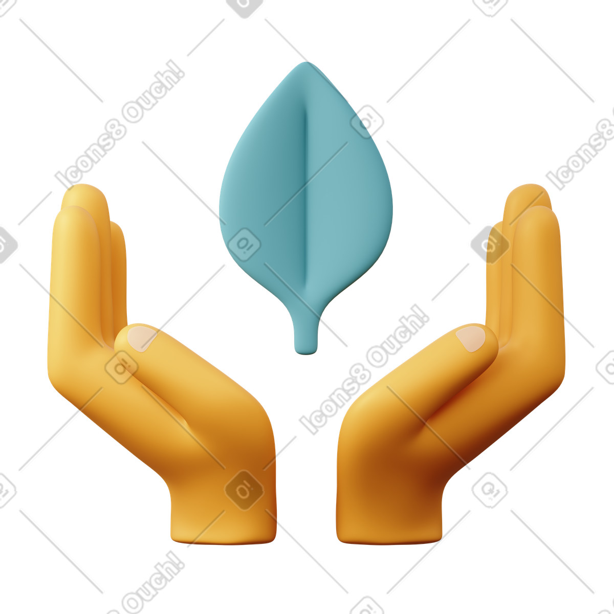 Illustration Sustainability dans le style 3D Sugary à télécharger aux formats PNG, SVG