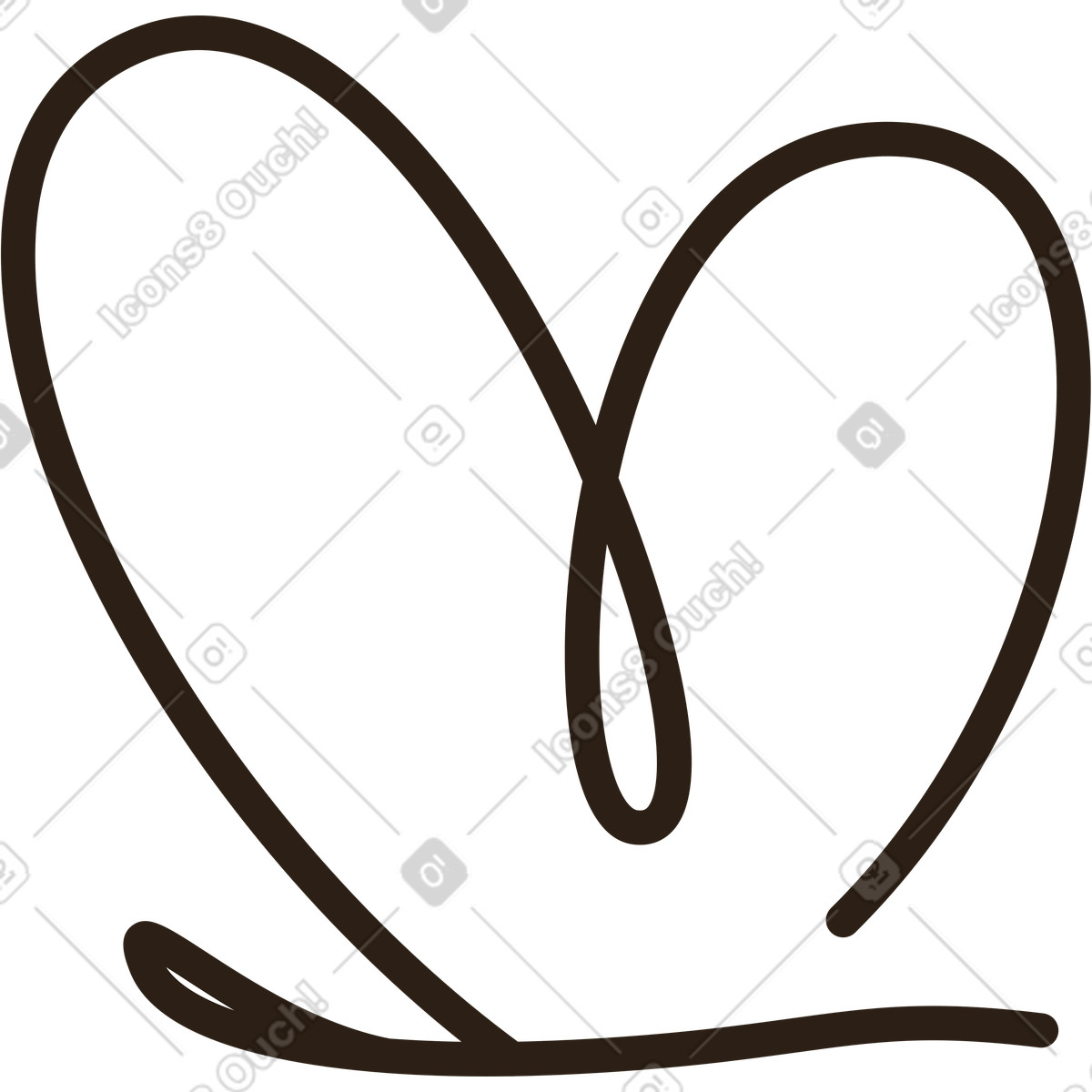 Ilustración Línea de mariposa negra en estilo Plain a descargar en PNG y SVG