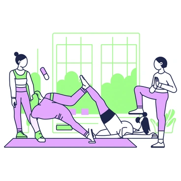 Glute bridge march