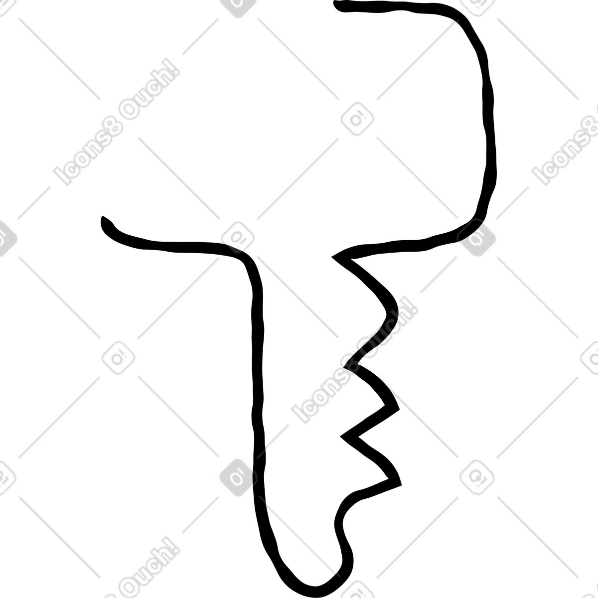 Key illustration in Puzzle style download in PNG, SVG