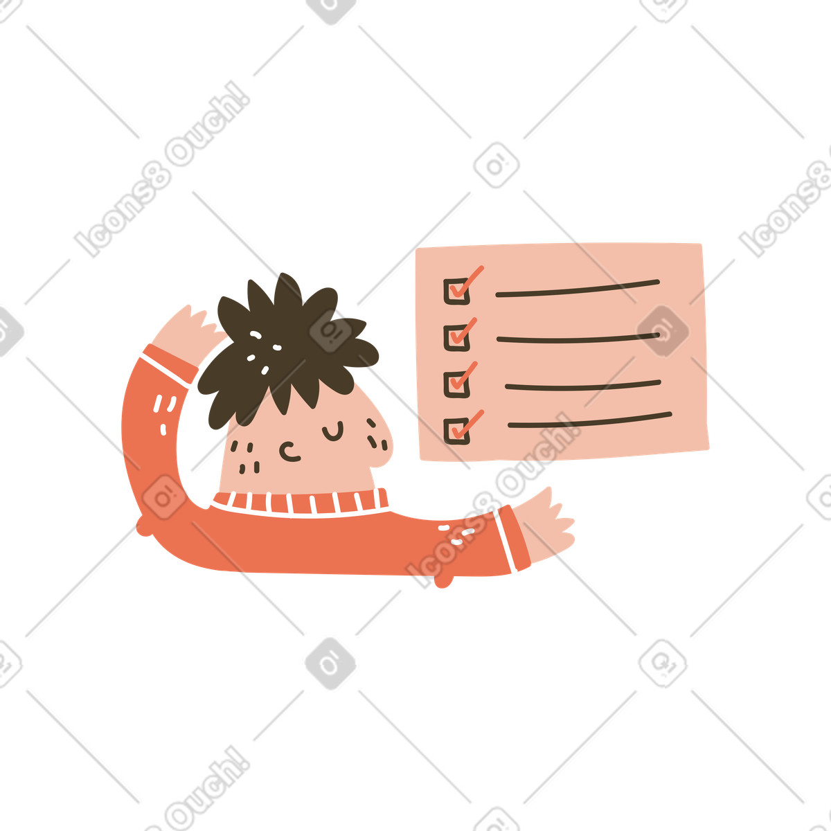 Ilustración Forma completada en estilo Karlsson a descargar en PNG y SVG