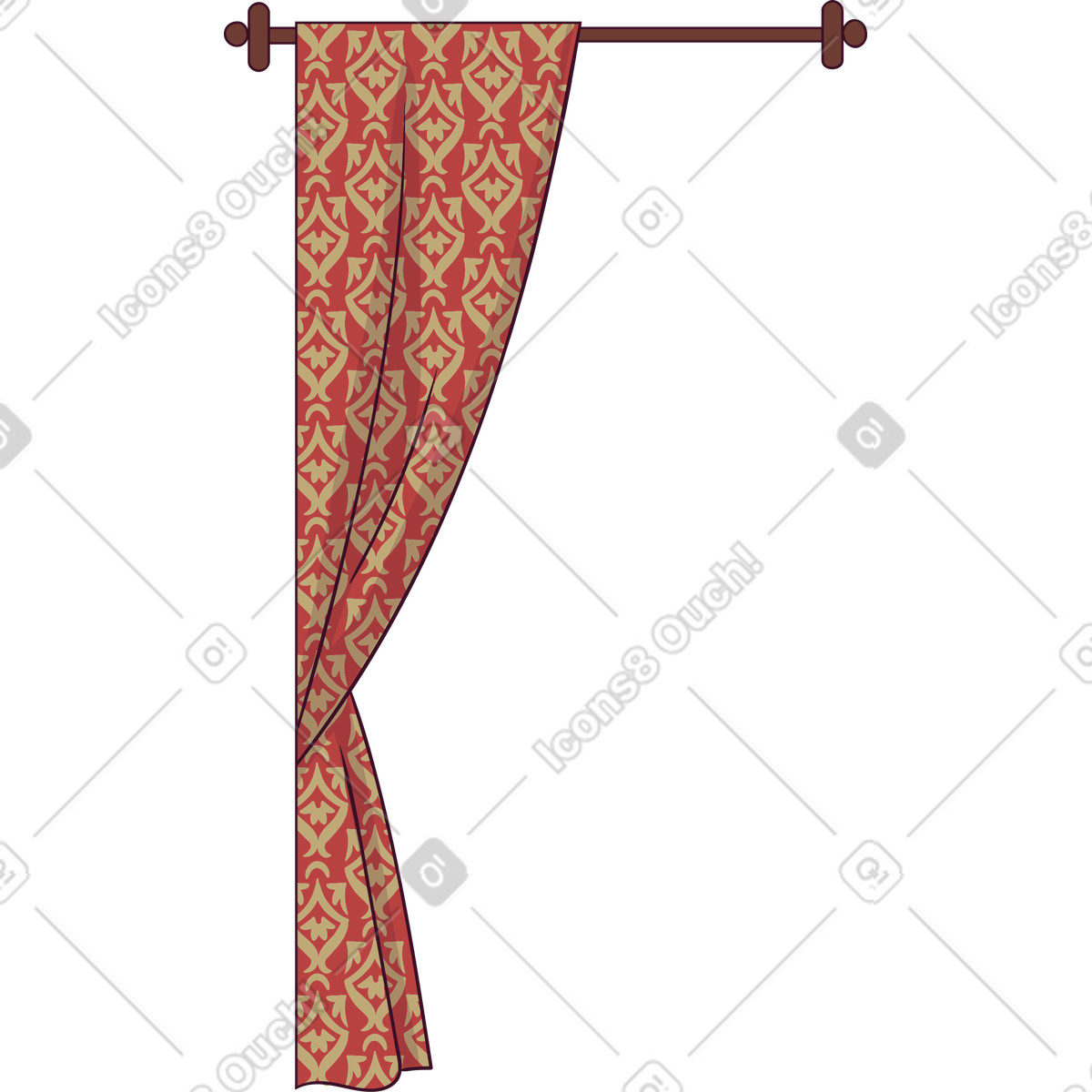 Tenda illustrazione in stile Eastwood scarica in PNG, SVG