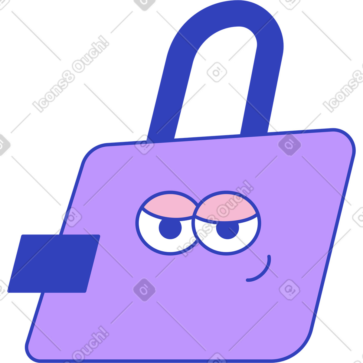 Lock illustration in Eyeful style download in PNG, SVG