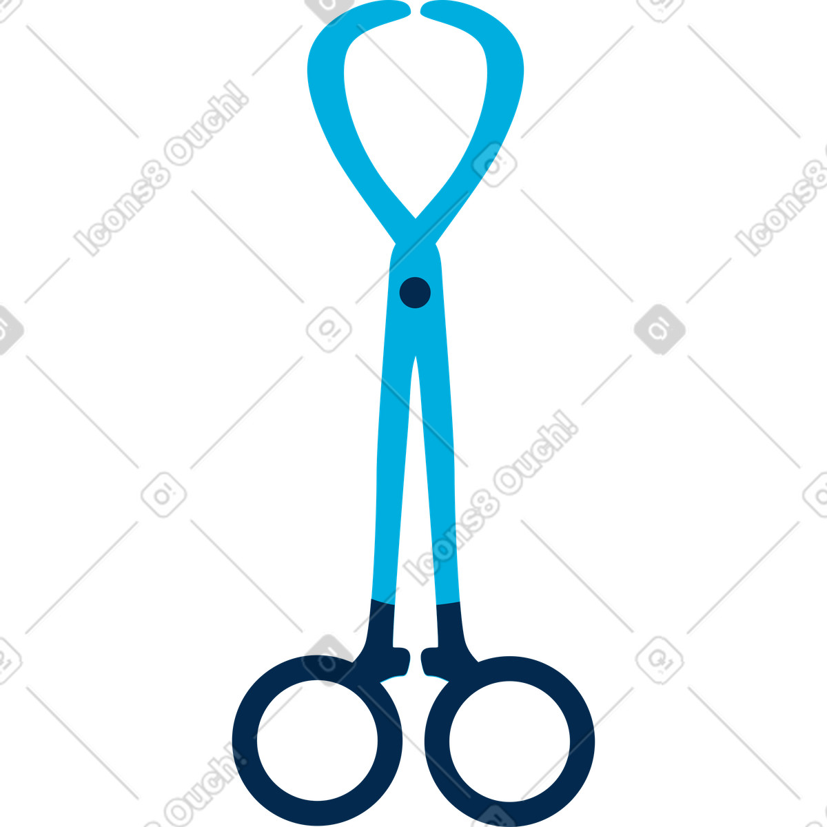 Pinze illustrazione in stile Flame scarica in PNG, SVG